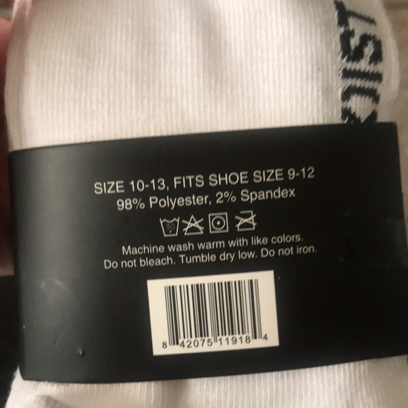 2(X)IST MENŚ 10 PAIR NO SHOW SOCKS SIZE 10-13 - Picture 6 of 12
